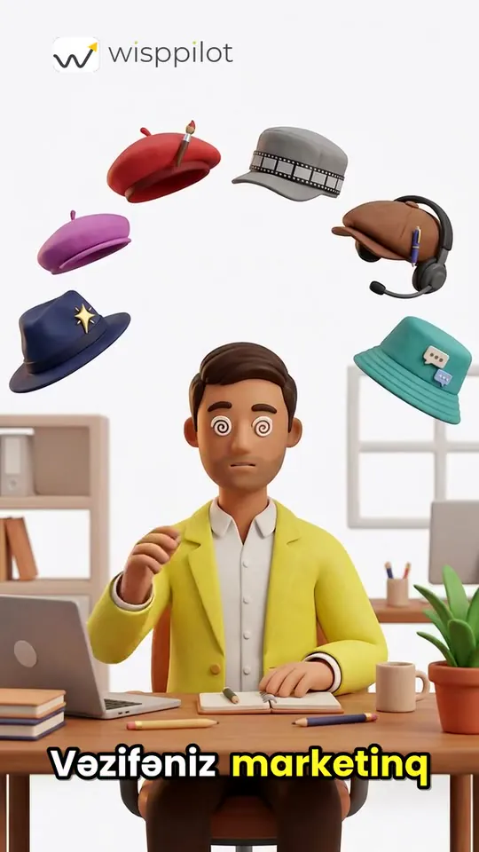 6 papaq: marketinq menecerinə tam dəstək